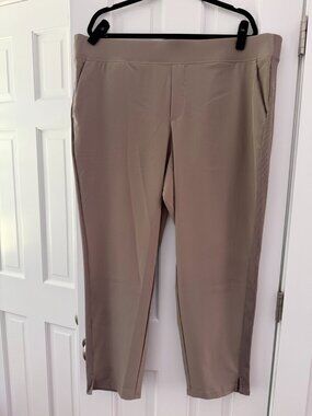 RBX City Stretch Ribbed Angle Pant - Driftwood